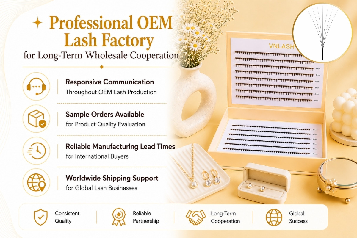 Professional OEM Lash Factory for Long-Term Wholesale Cooperation