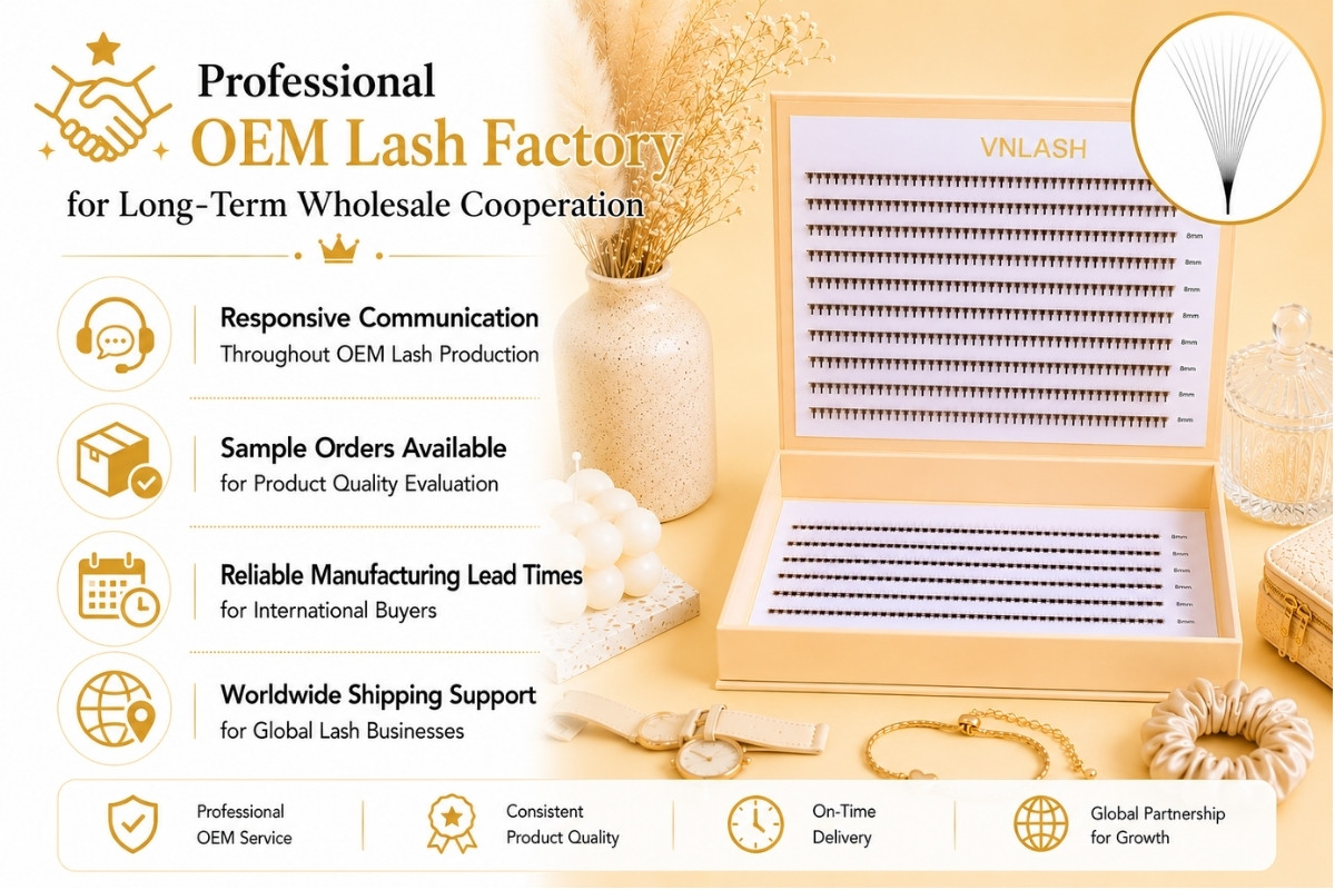 Professional OEM Lash Factory for Long-Term Wholesale Cooperation