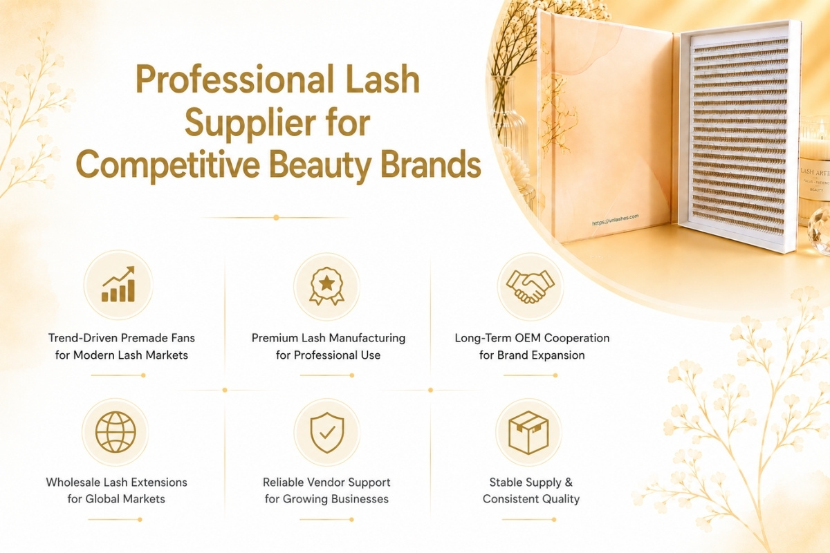 Professional Premade Fans Supplier Helping Lash Brands Stay Competitive
