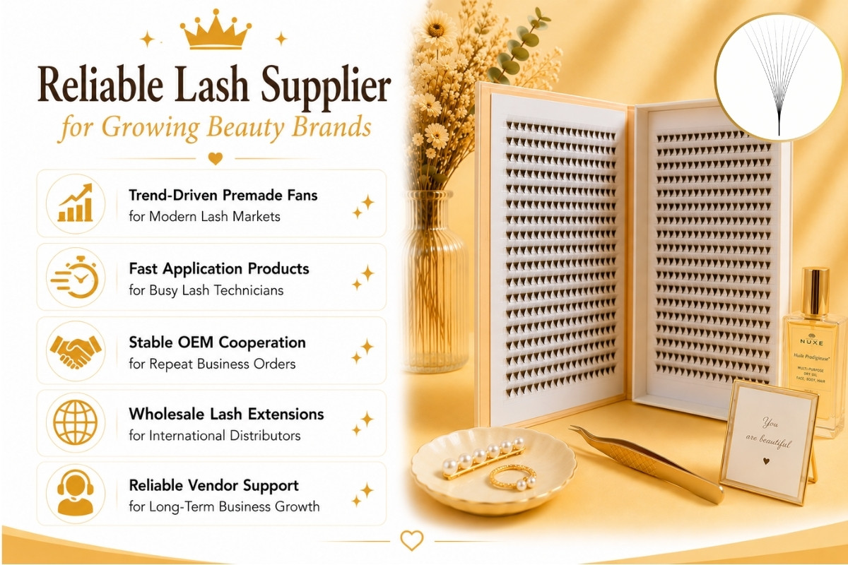 Reliable Lash Supplier for Growing Beauty Brands
