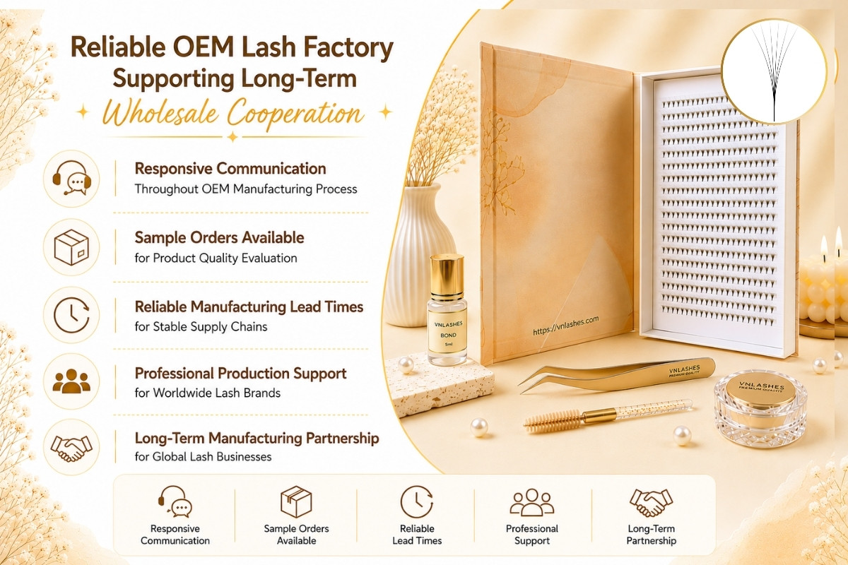 Reliable OEM Lash Factory Supporting Long-Term Wholesale Cooperation