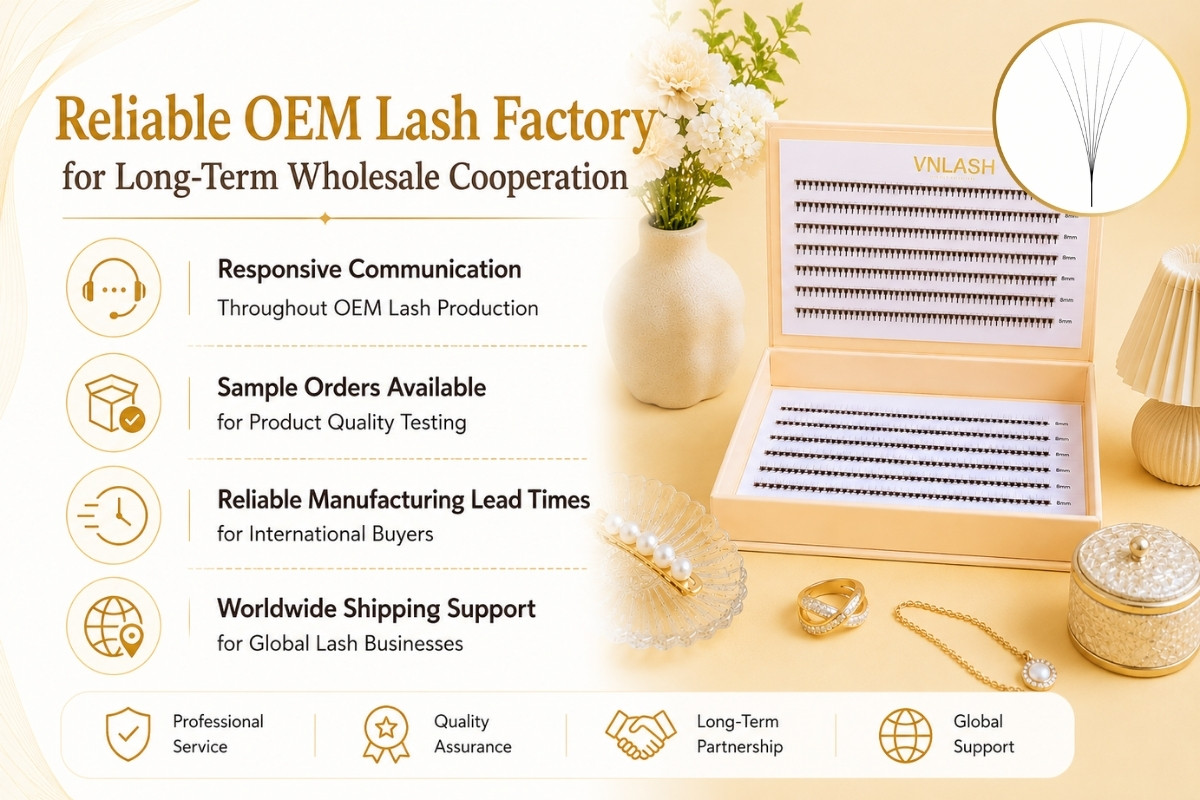 Reliable OEM Lash Factory for Long-Term Wholesale Cooperation