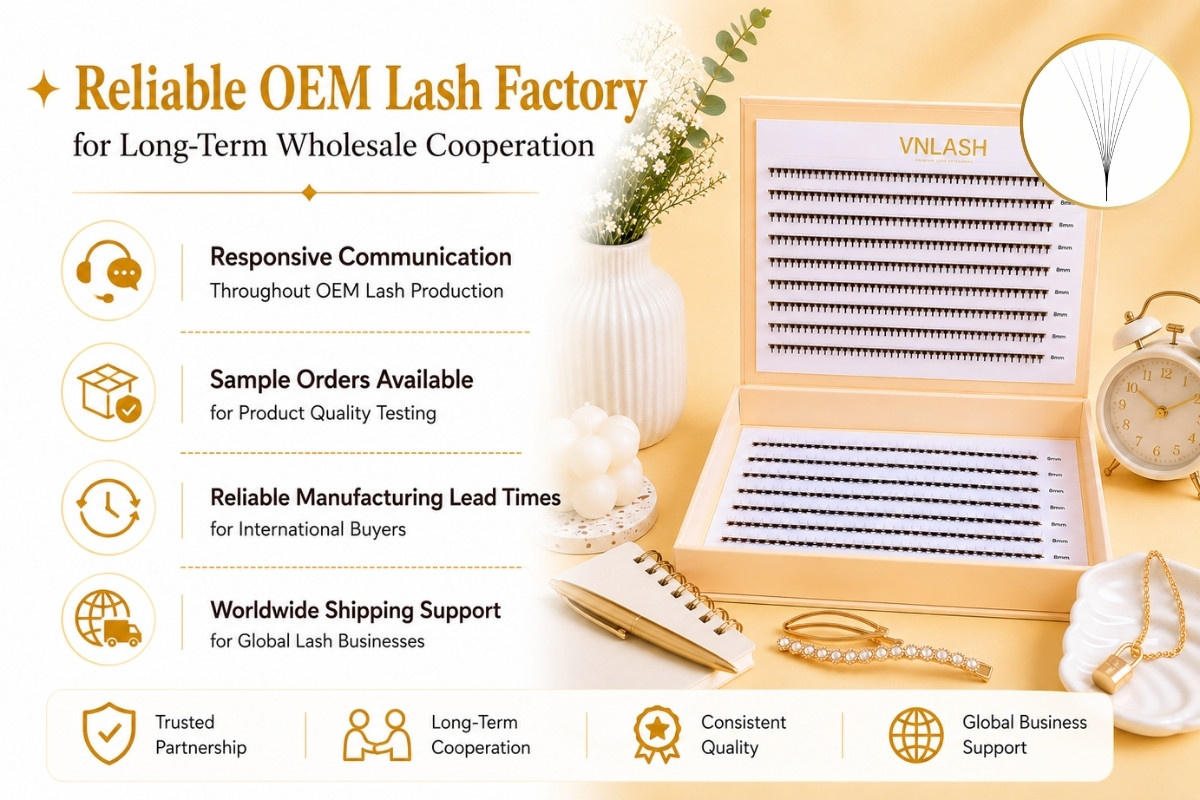 Reliable OEM Lash Factory for Long-Term Wholesale Cooperation