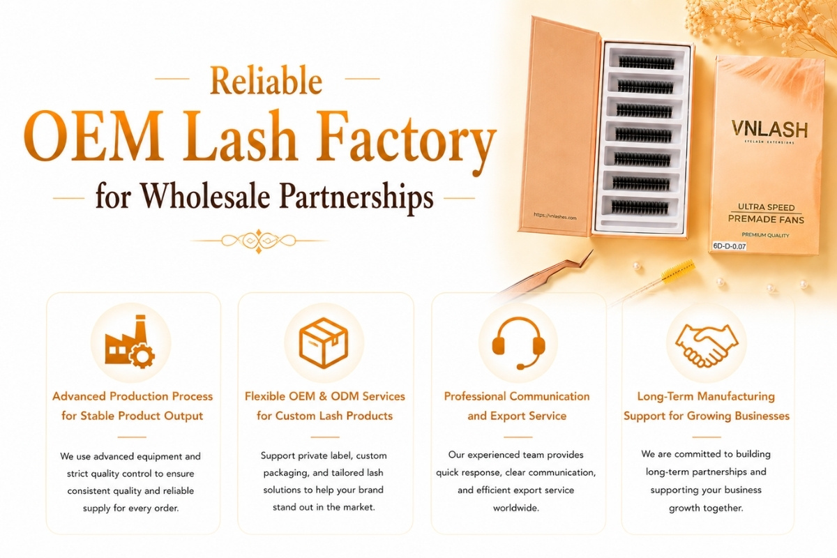 High-Quality 6D Premade Fans for Competitive Lash Markets