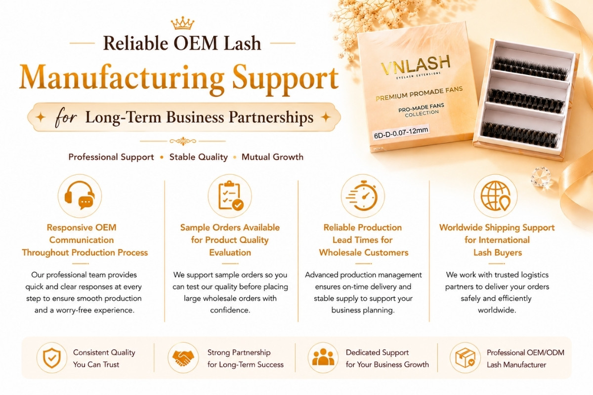 Reliable OEM Lash Manufacturing Support for Long-Term Business Partnerships