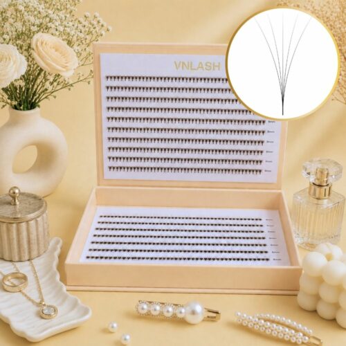 5D XL Premade Fans Tray Private Label Lash Factory
