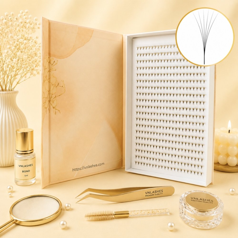 6D Narrow Premade Fans Tray