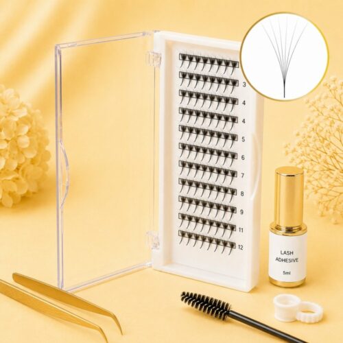 6D Premade Fans Tray 120-Fans Eyelash Manufacturer |VNLASHES