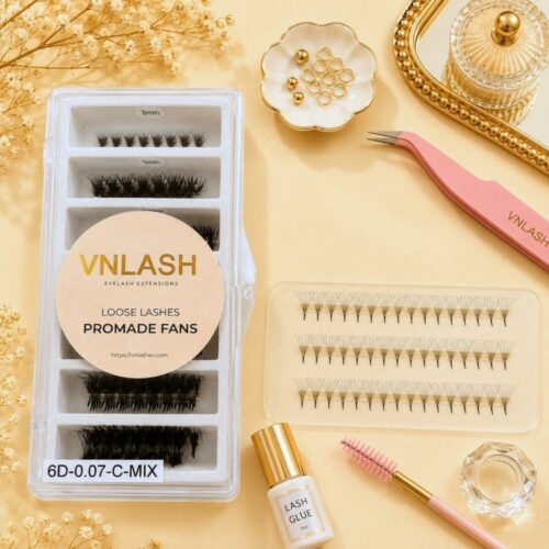 6D Ultra-Speed Mix Premade Fans – 1000 Fans | Professional Lash Supplier