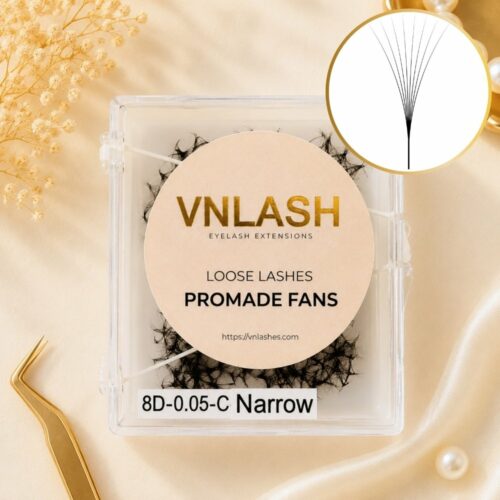 8D Narrow Loose Premade Fans Private Label Supplier