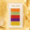 Colored Wet Look Lashes | Wholesale Colored Wet Lash Extensions