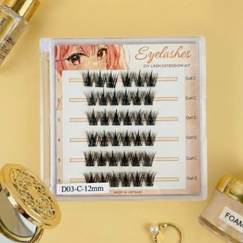 D03 Soft Wispy Cluster Lashes | OEM DIY Lash Supplier