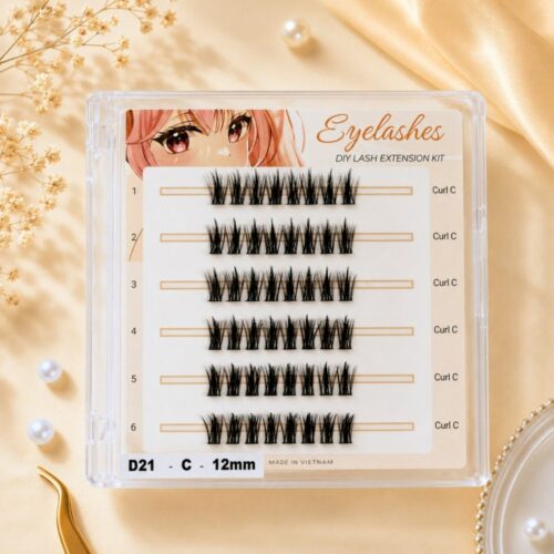 D21 Thick Wispy Lash Clusters | OEM DIY Lash Manufacturer