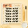 G02 Fluffy Wispy Cluster Lashes | Wholesale DIY Lash Supplier