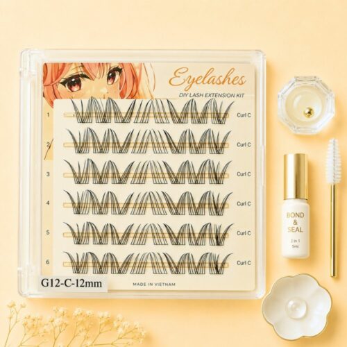 G12 Kim K Wispy Lash Clusters | OEM DIY Lash Factory