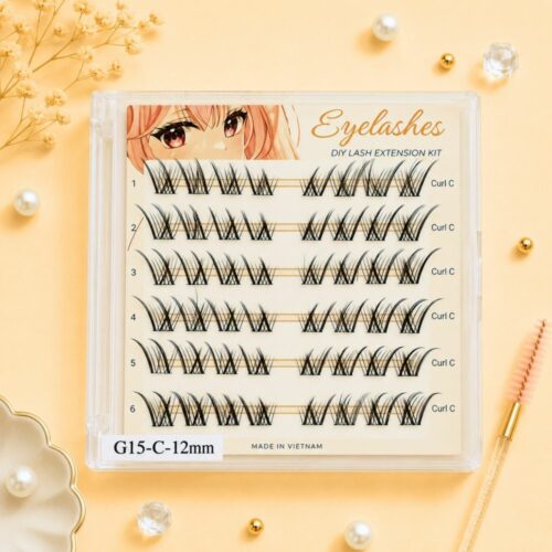 G15 Spiky Wispy Cluster Lashes | OEM Lash Extensions Manufacturer