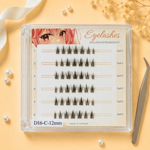 D16 Everyday Natural Cluster Lashes | Wholesale DIY Lash Supplier