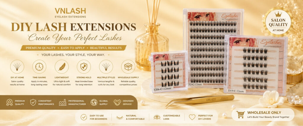 VNLASHES | Promade Fans Volume Eyelash Extensions | Volume Lashes Extensions.