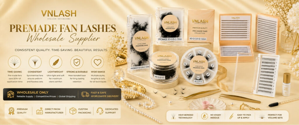 VNLASHES | Promade Fans Volume Eyelash Extensions | Volume Lashes Extensions.