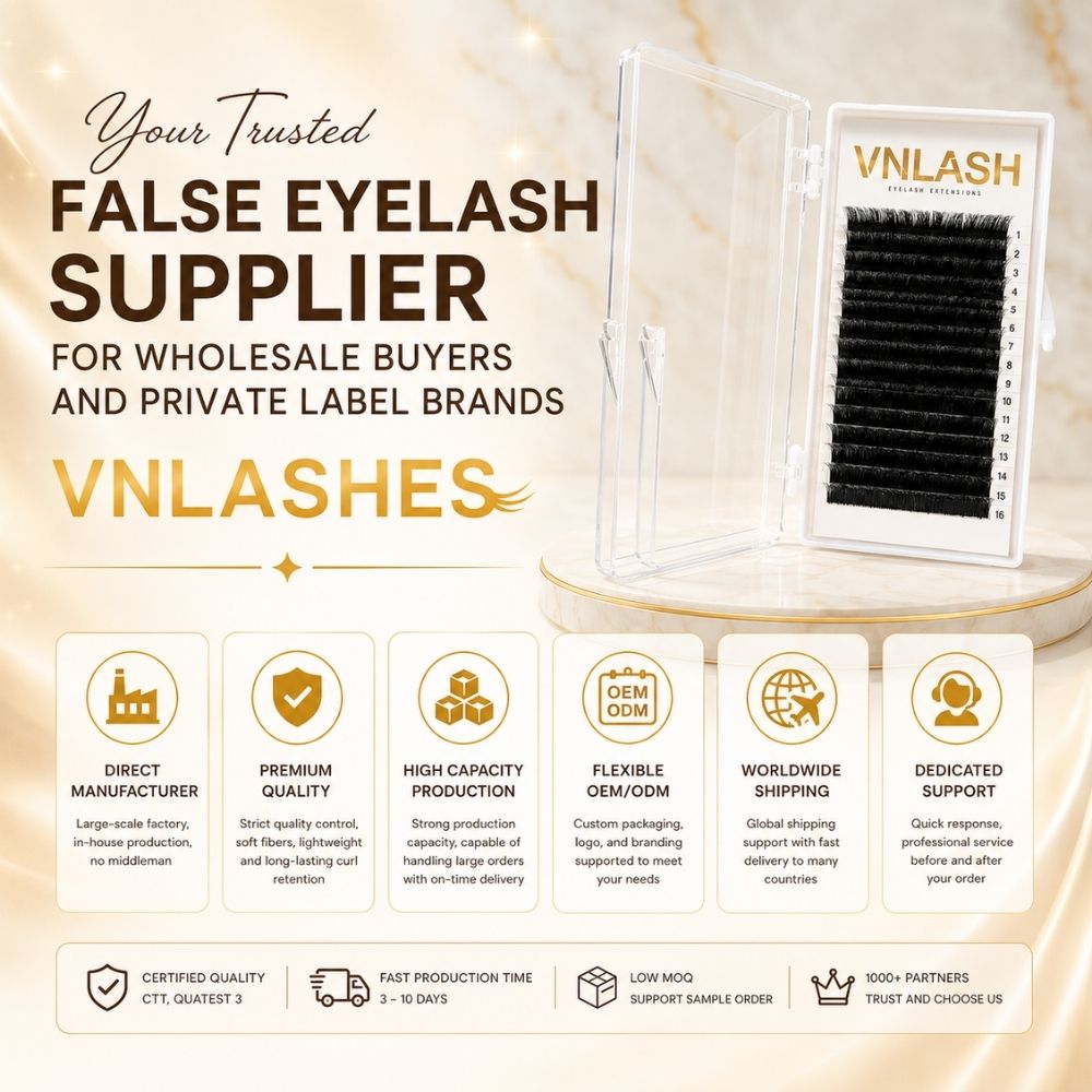 Reliable False Eyelash Supplier for Private Labels