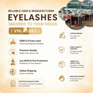 Trusted Custom False Eyelash Manufacturing & OEM Services