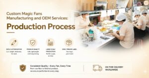 Custom Magic Fans Manufacturing and OEM Services Process