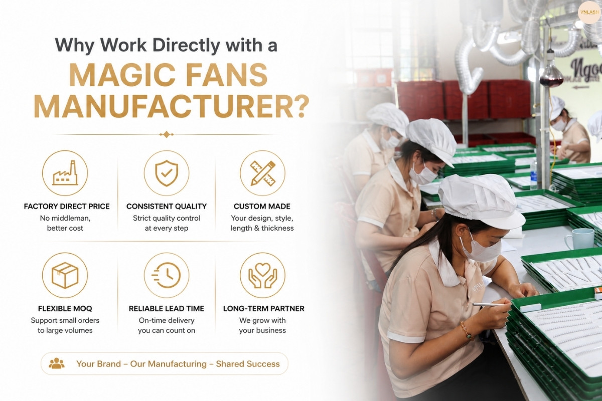 Custom Magic Fans Manufacturing and OEM Services Process