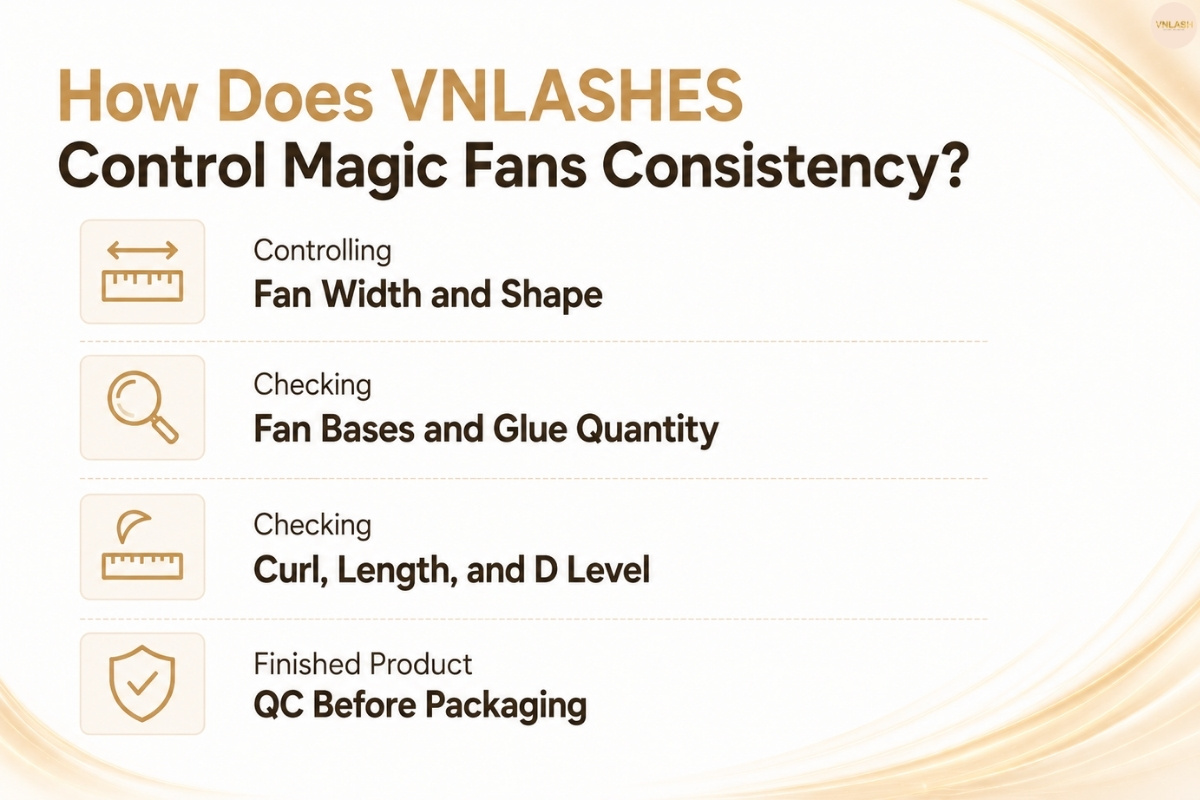 Magic Fans Lashes Manufacturer & Exporter in Vietnam